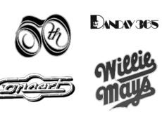 中村公二 作品集 WORKS 4「レタリング作品」より